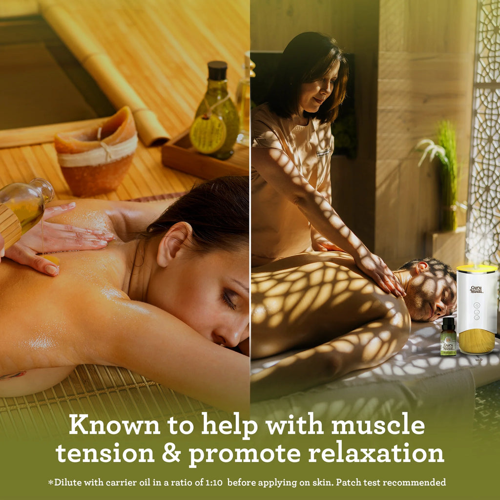 100% Pure & Natural Lemongrass Essential Oil for Aromatherapy & Diffuser - 15Ml