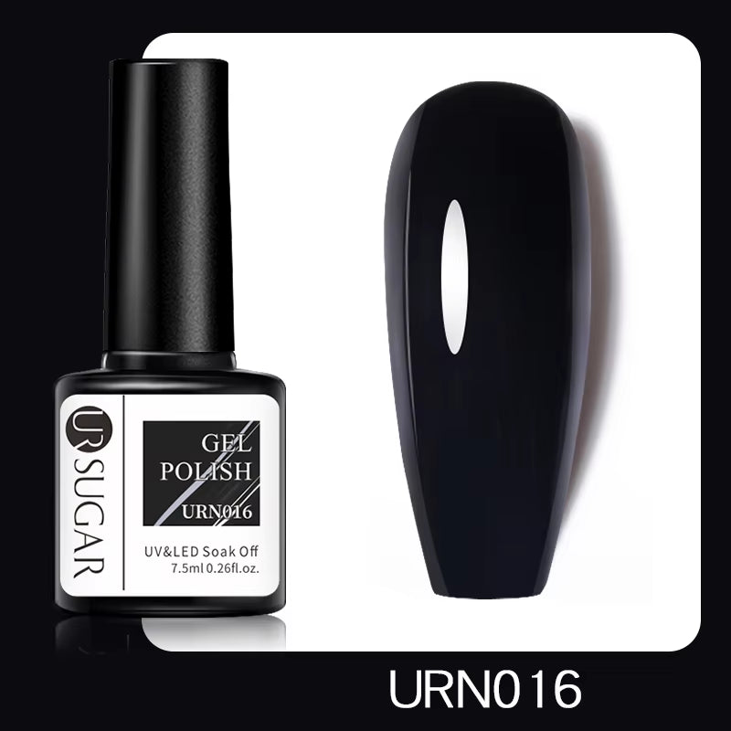 7.5Ml Champagne Gold Reflective Gel Nail Polish Bright Sparkling Glitter French Semi Permanent Nail Painting UV Gel