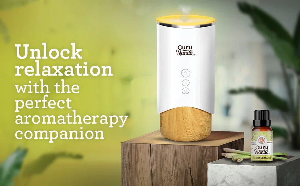 100% Pure & Natural Lemongrass Essential Oil for Aromatherapy & Diffuser - 15Ml