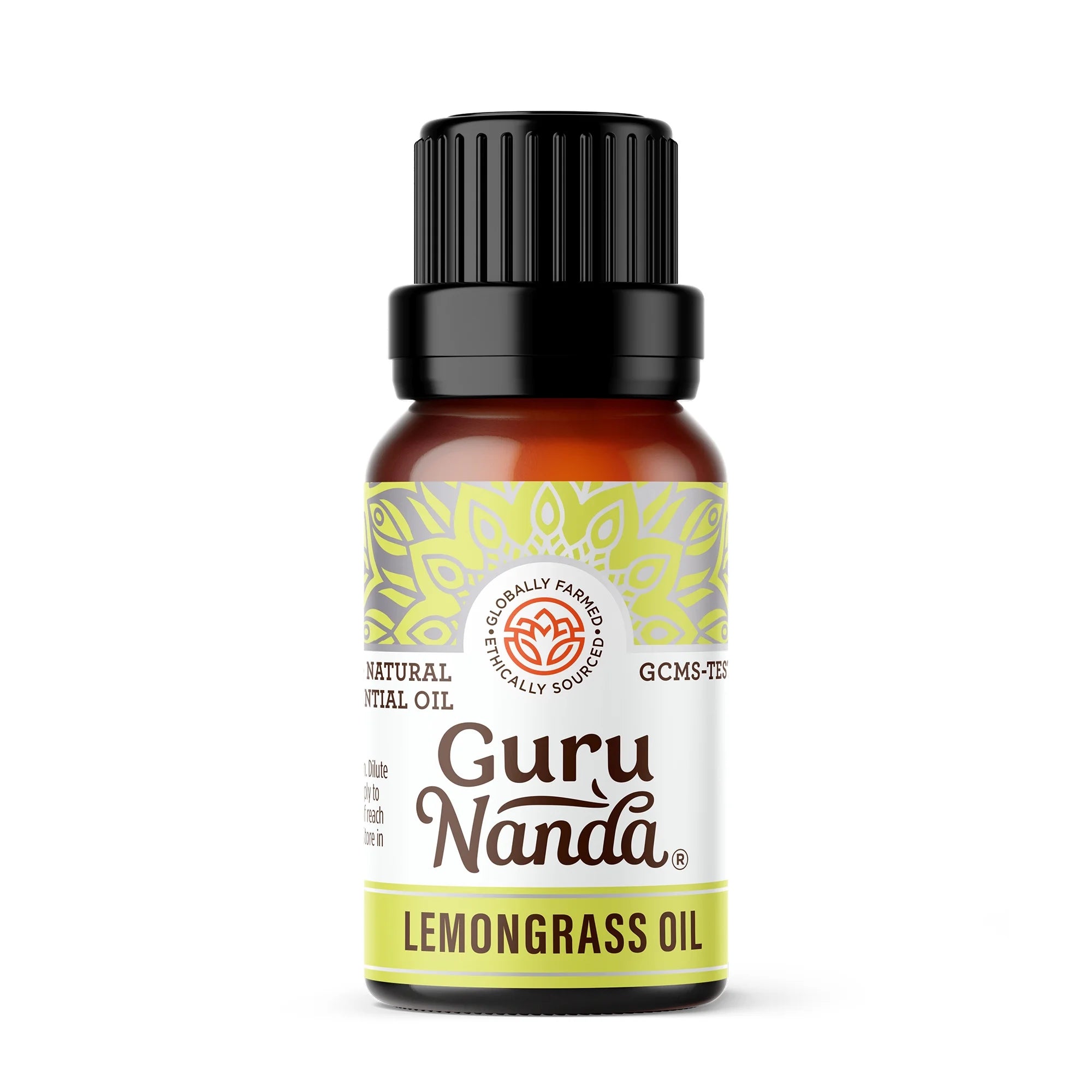 100% Pure & Natural Lemongrass Essential Oil for Aromatherapy & Diffuser - 15Ml